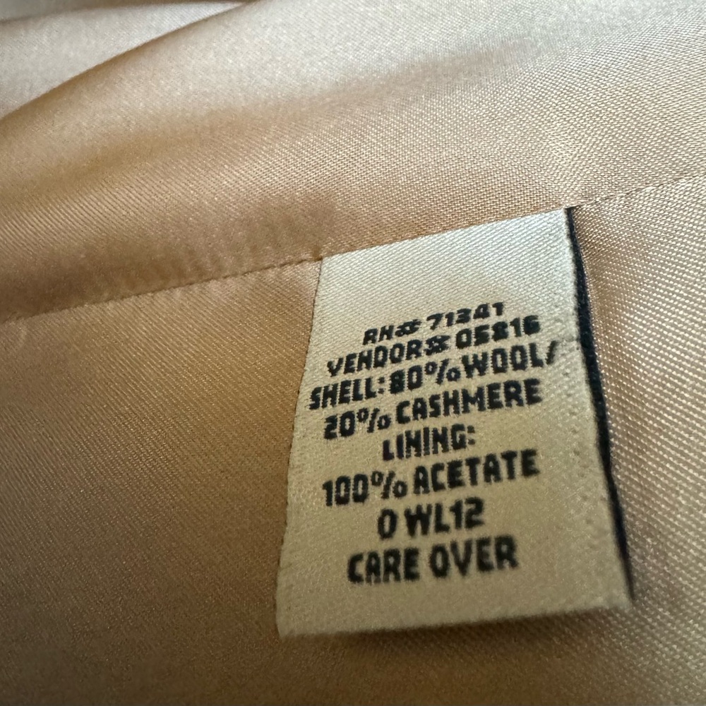 L.L. Bean Wool/Cashmere Olive Women's Blazer - Picture 7 of 7